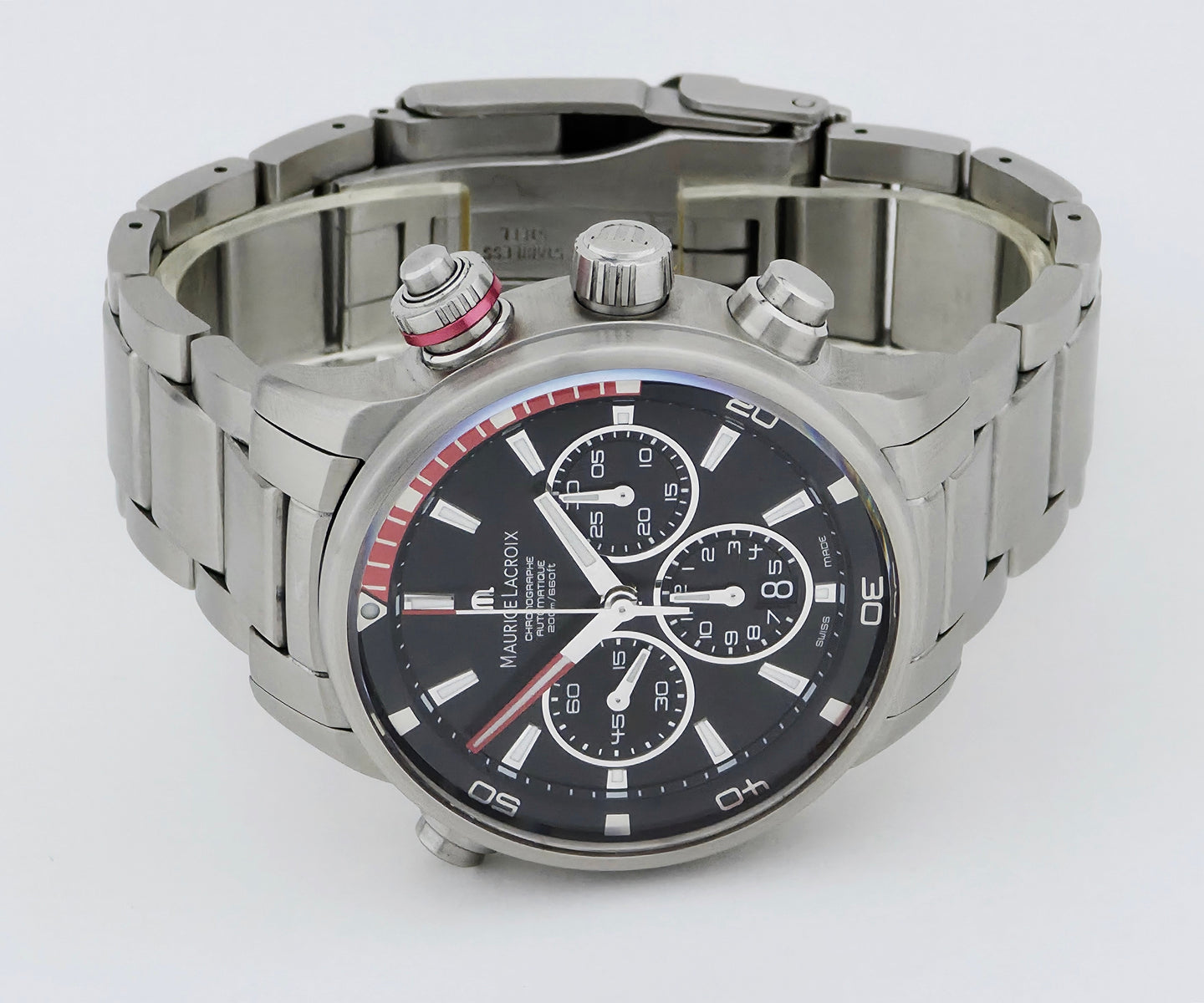 Maurice Lacroix Pontos S Chronograph Automatic PT6018 Steel case 44mm