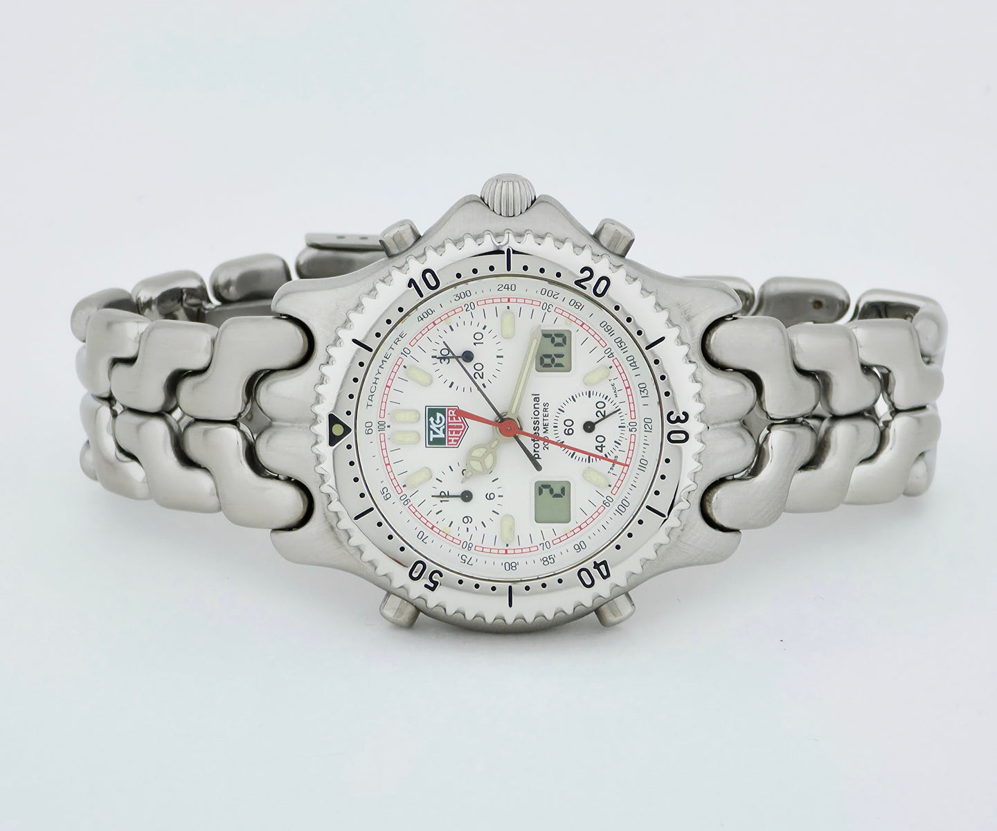 Tag Heuer Professional 200m Chronograph Quartz, Steel Men's watch CG1111-0