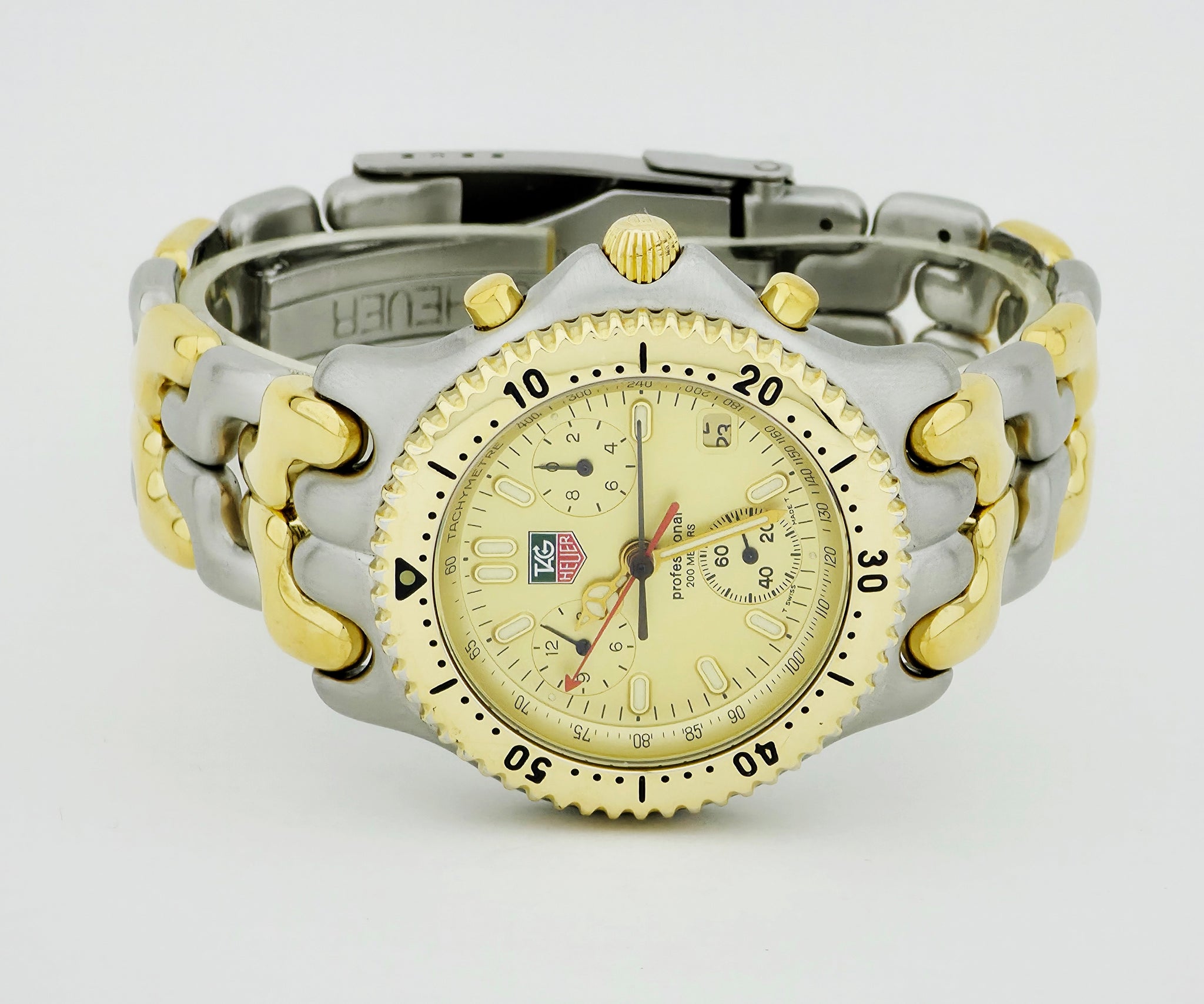 Tag Heuer Professional 200m Chronograph Quartz, Two-tone Men's watch CG1121-0