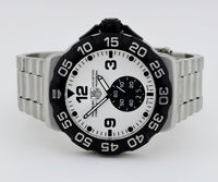 TAG Heuer Formula 1 Grande Date Quartz, Phosphorus Dial 44mm Steel Diver's watch WAH1011