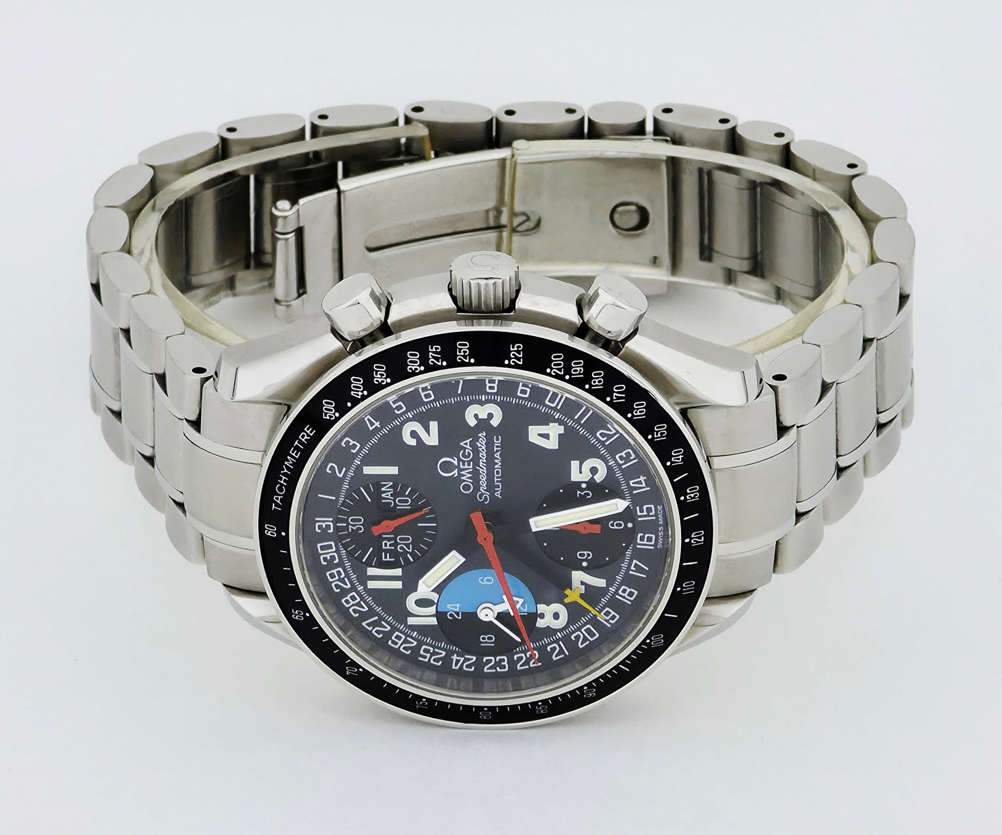 OMEGA Speedmaster Triple-Calendar Chronograph Automatic, Steel 39mm 175.0084