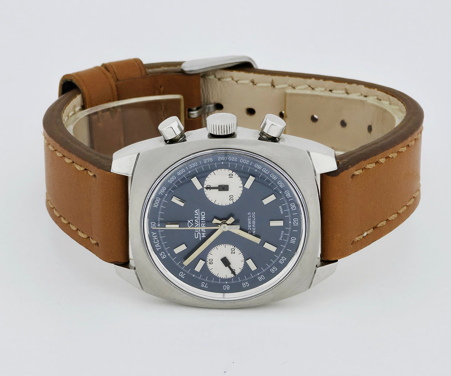 SILVANA Marino Chronograph Mechanical Cal. 7733 Steel 37mm Men's watch