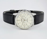 Vintage Eberhard & Co Extra-Fort Chronograph mechanical Cal. 310-8 Steel 36mm Ref: 31003