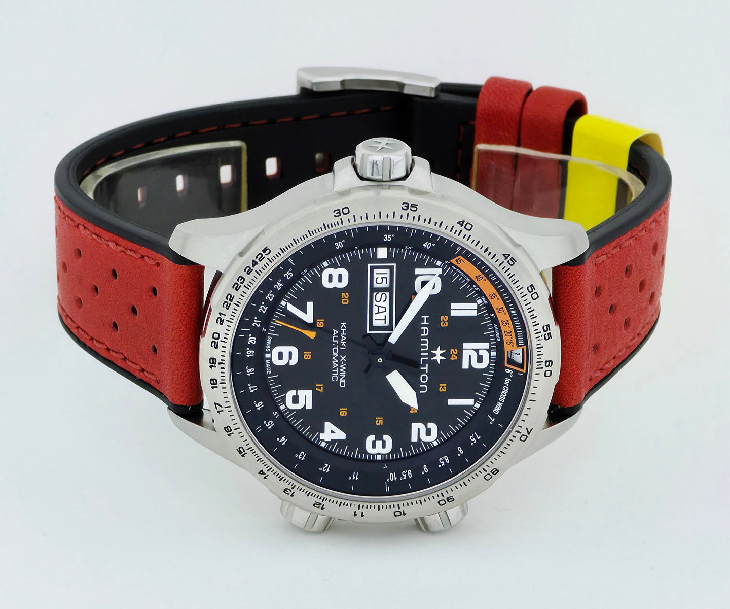 Hamilton Khaki Aviation X-Wind Day Date Automatic, 45mm Steel case Ref: H777550