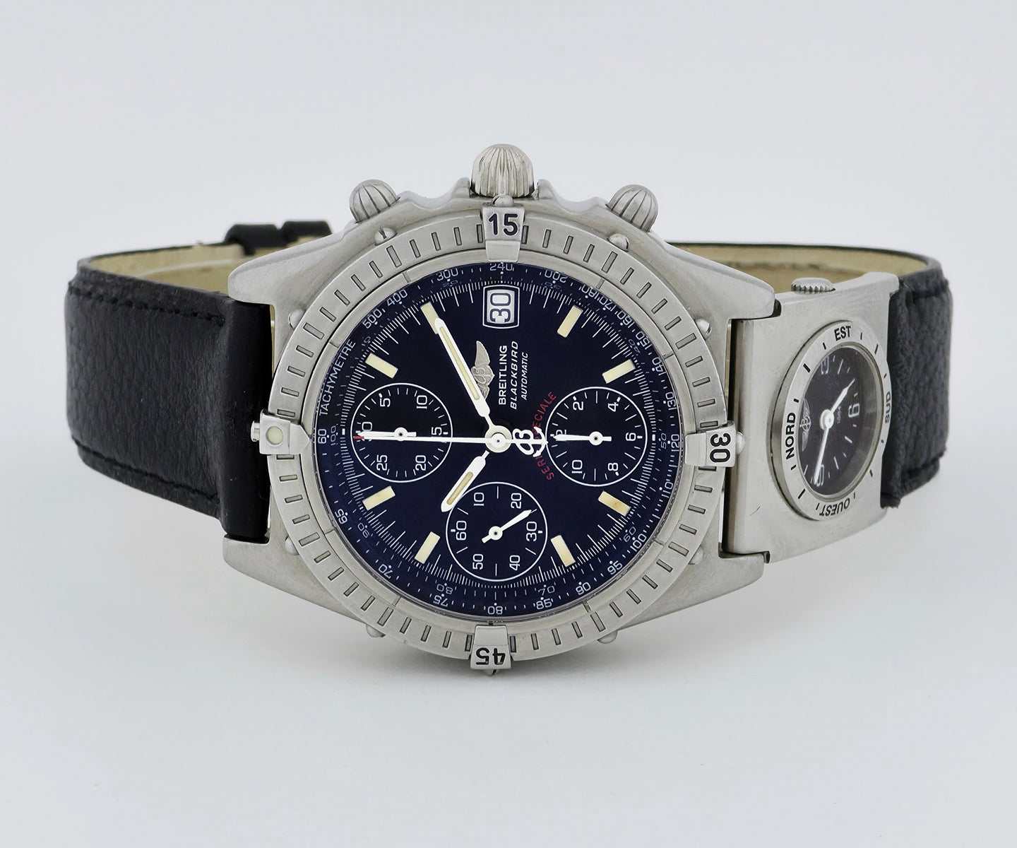 BREITLING Blackbird Chronograph Automatic, Two Steel Men's watch Ref: A13350