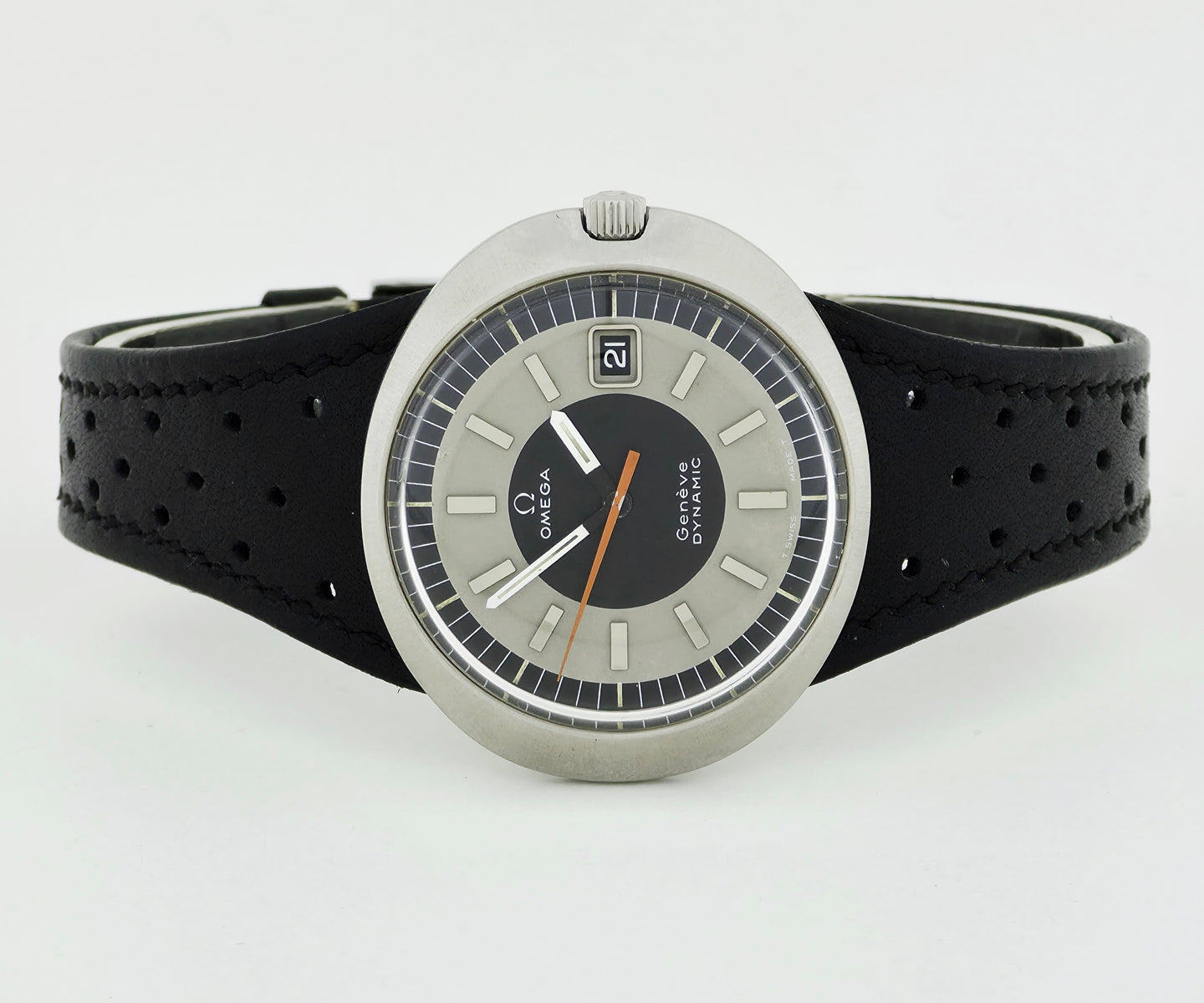1970s Omega Dynamic TOOL 107 Mechanical Cal. 613 Steel case Ref: 135.033