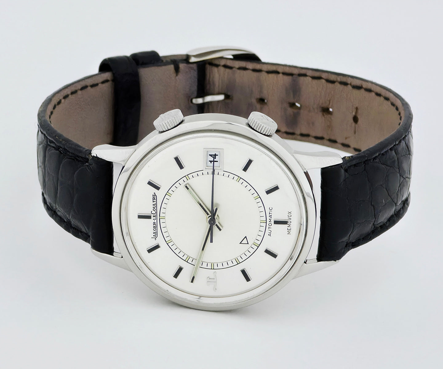 Jaeger-LeCoultre Memovox "Speed Beat" automatic Cal. 916 Steel case 37mm Ref: E875