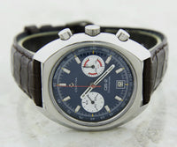 Vintage CERTINA DS-2 Chronolympic Chronograph Mechanical Cal. 23 Steel case 43mm Ref: 8601800