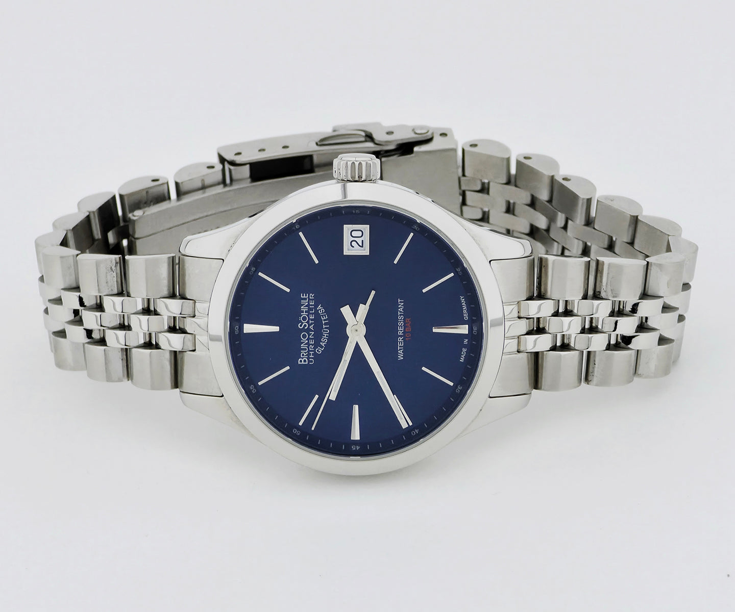 Bruno Söhnle Glashutte/Sa. Turin II Small Quartz, 34mm Steel case 226
