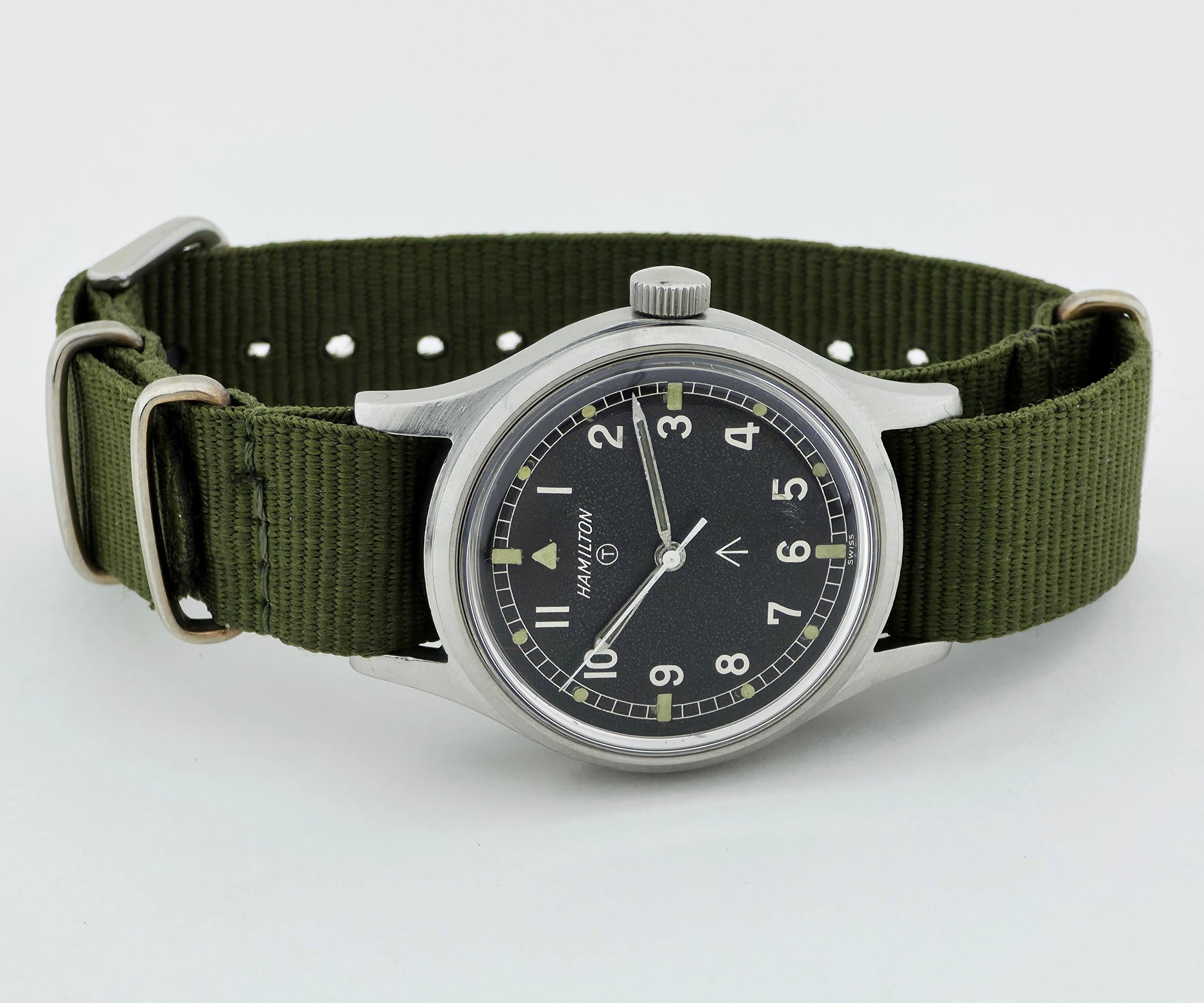 Hamilton British Military Mark XI RAF Issue Mechanical Cal. 75 Ref: 6B-9101000 H