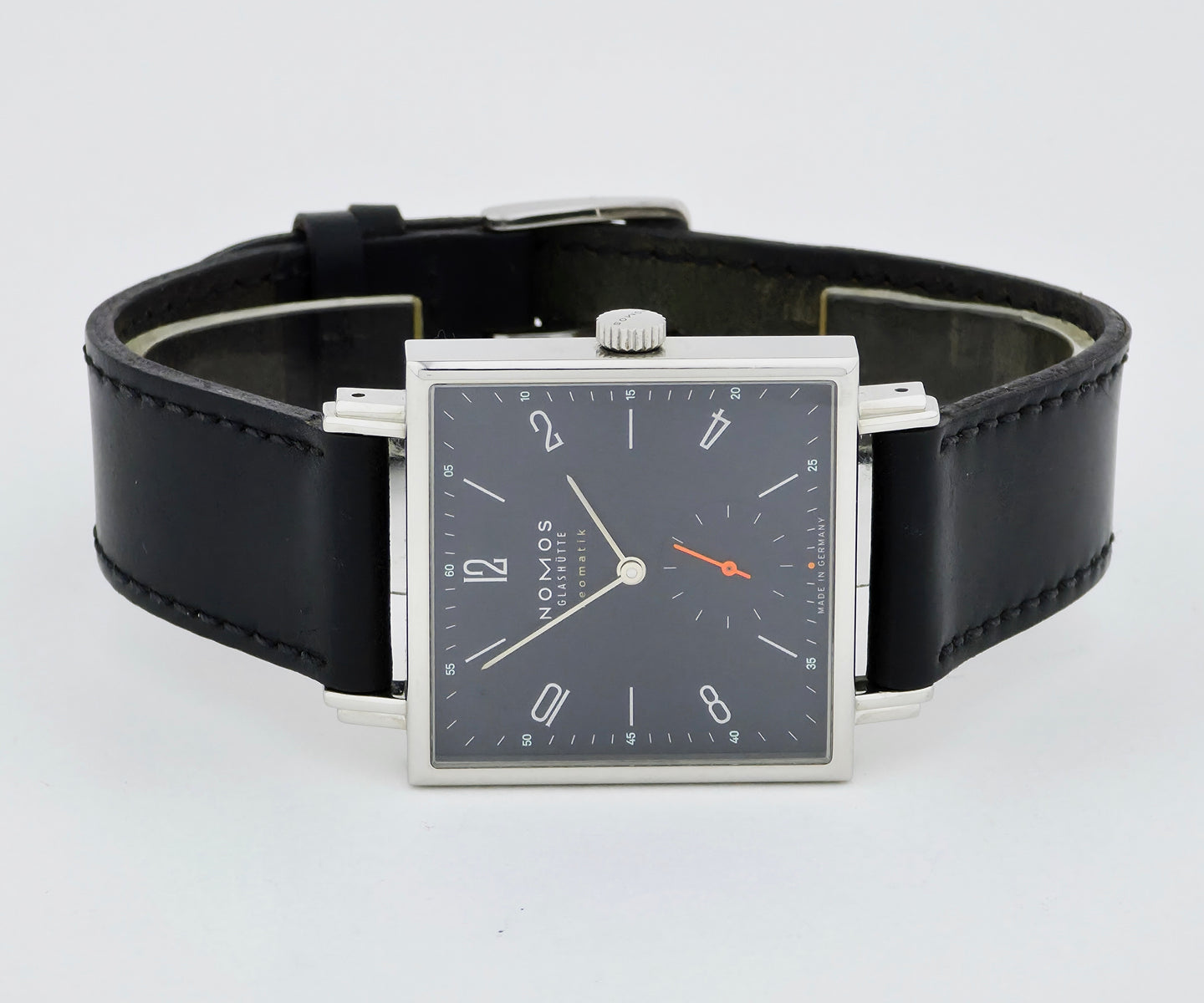 NOMOS  Glashutte Tetra Neomatik Automatic Cal. 3001 Dark Blue dial steel Men's watch