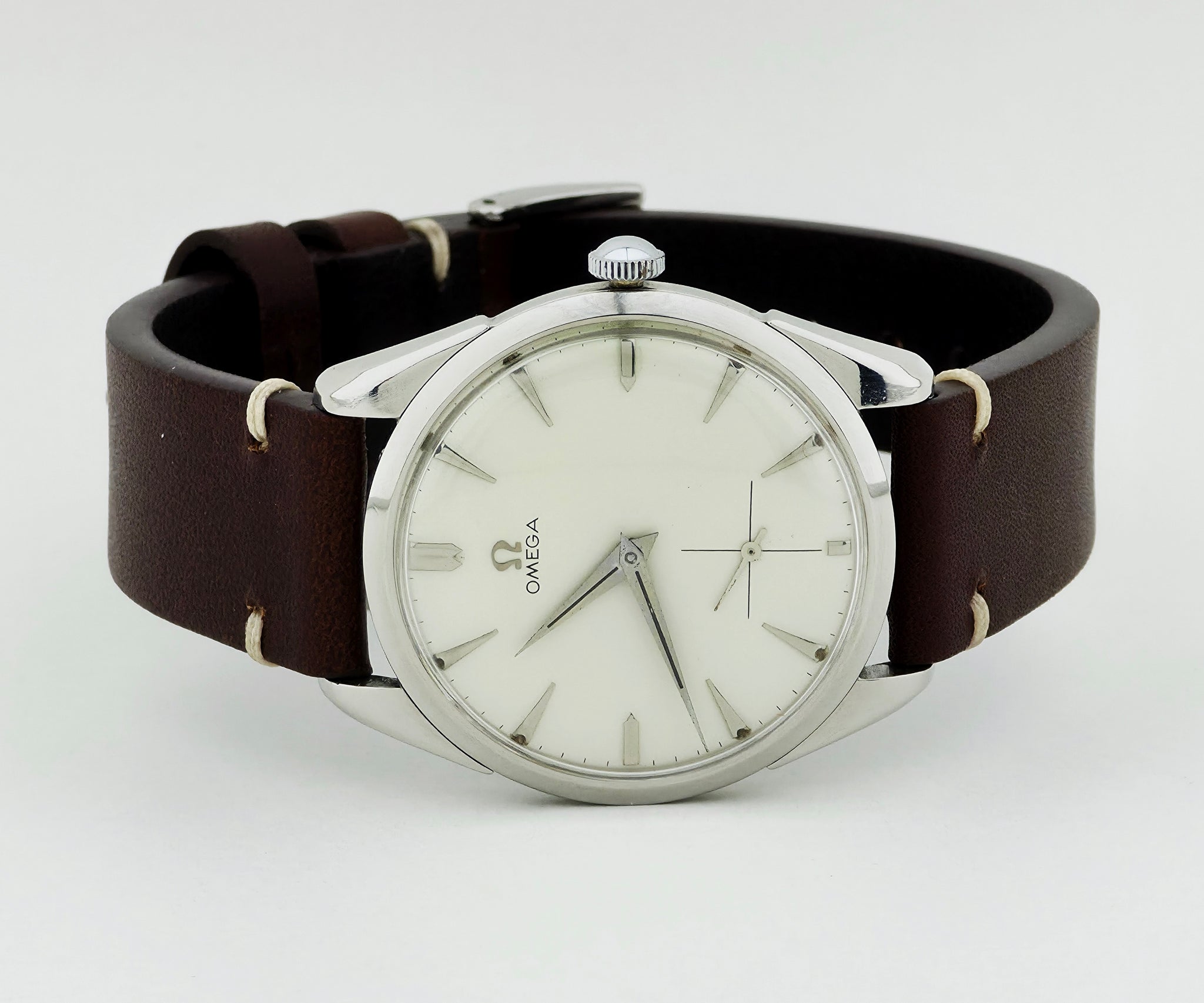Vintage OMEGA Mechanical Cal.267 Stainless steel 35mm Men's watch Ref: 2900-2
