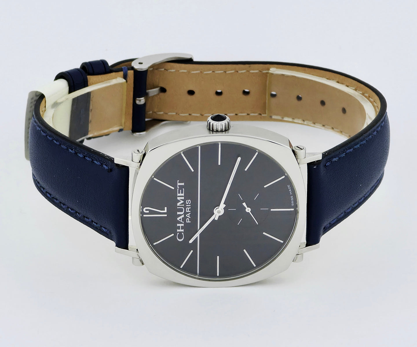 CHAUMET Paris Dandy Mechanical 38mm Stainless steel men's watch Ref: 1228