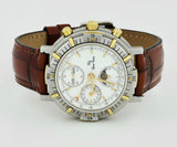 Lucien Rochat chrono automatic 7751 Full calendar, Moonphase. Steel & 18k Gold 42mm