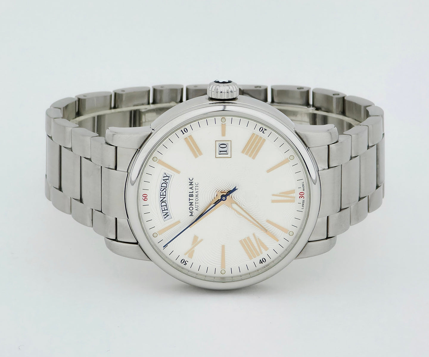 Montblanc Star 4810 Day-Date Automatic 40mm Steel Men's watch Ref: 7391