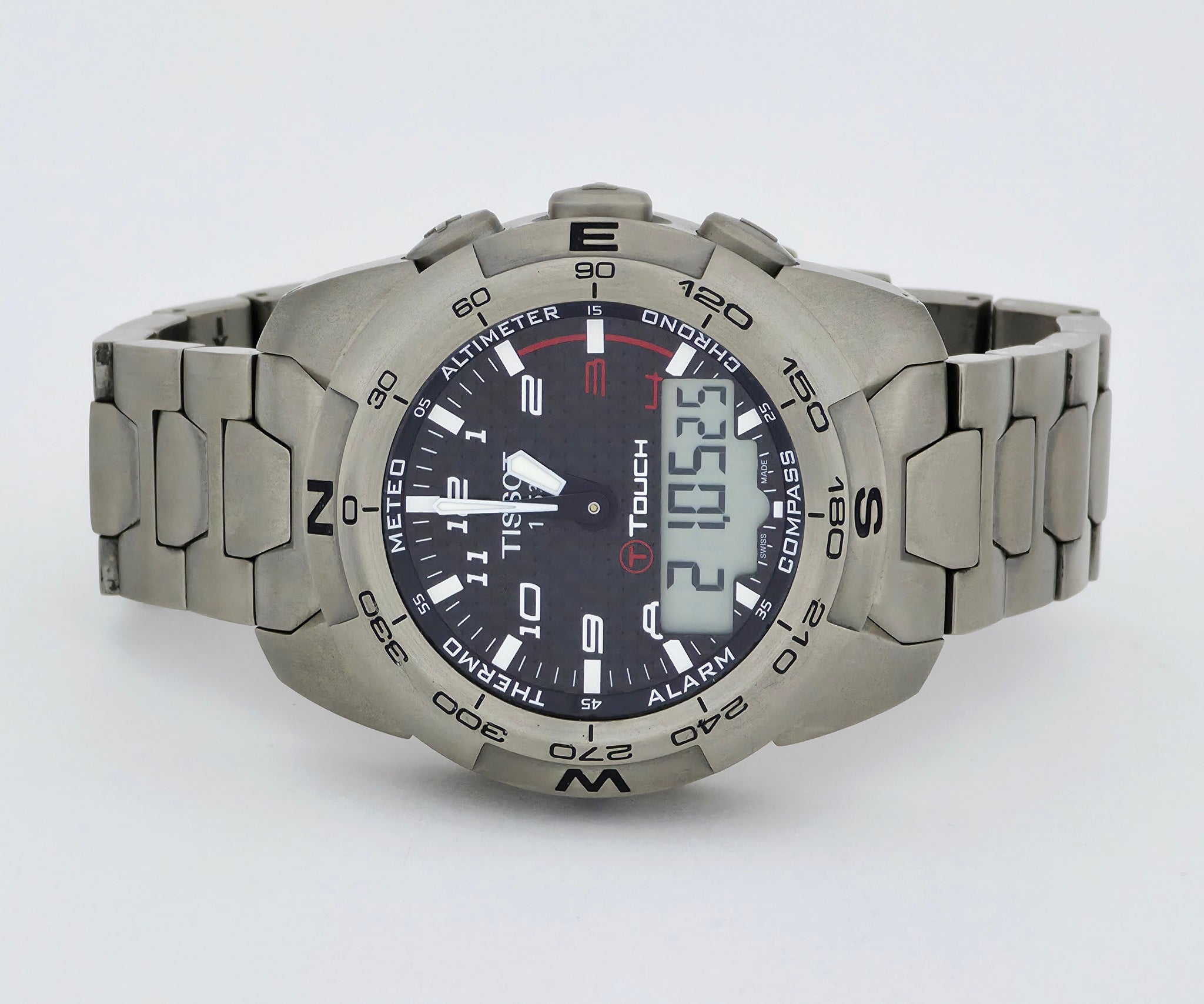 Tissot T-Touch Expert T013420A Carbon dial, 43mm Titanium Men's watch