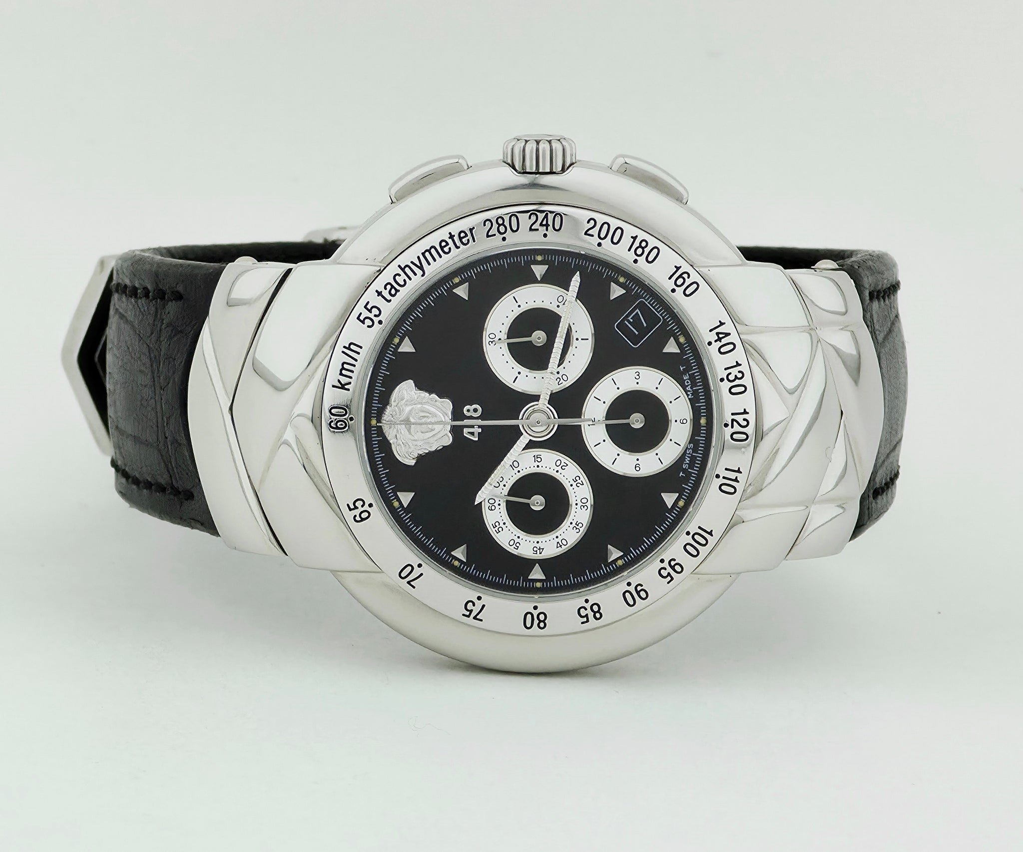 VERSACE Gianni Chronograph Automatic Cal. 137 Steel case 41mm 001-2500