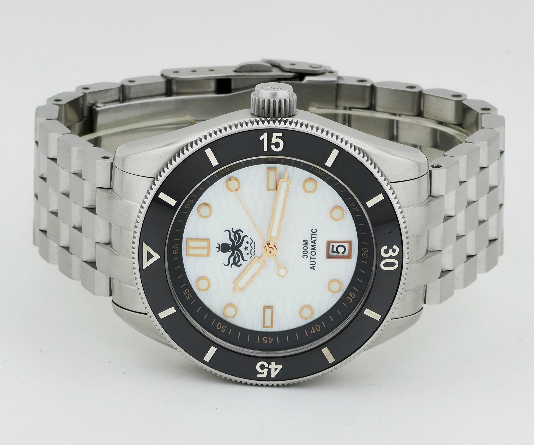 PHOIBOS Wave Master 300m Automatic 42mm steel Men's watch PY053DD