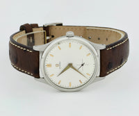 1950s Omega Jumbo Honeycomb dial, Mechanical Cal. 265 Steel case 37mm Ref: 2609