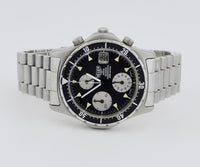 HEUER 2000 Series chronograph quartz, 38mm Steel case Ref: 273.006/ 1