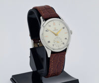 Vintage OMEGA mechanical Cal.265 Stainless steel 35.5mm Men's watch Ref: 2605-3