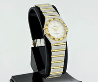 Ladies OMEGA Constellation Quartz 25mm Steel & 18k Gold Ref: 795.1202