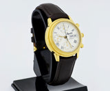 Reporter Chronograph automatic Valjoux Cal. 7750 Gold plated case 37mm