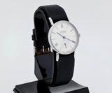 NOMOS Glashutte Ludwig Mechanical Cal. 7001 Steel case 33mm Ref: 244 / 201
