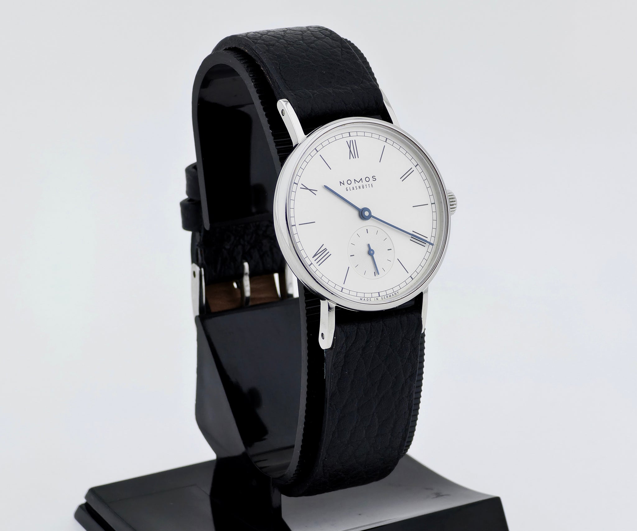 NOMOS Glashutte Ludwig Mechanical Cal. 7001 Steel case 33mm Ref: 244 / 201