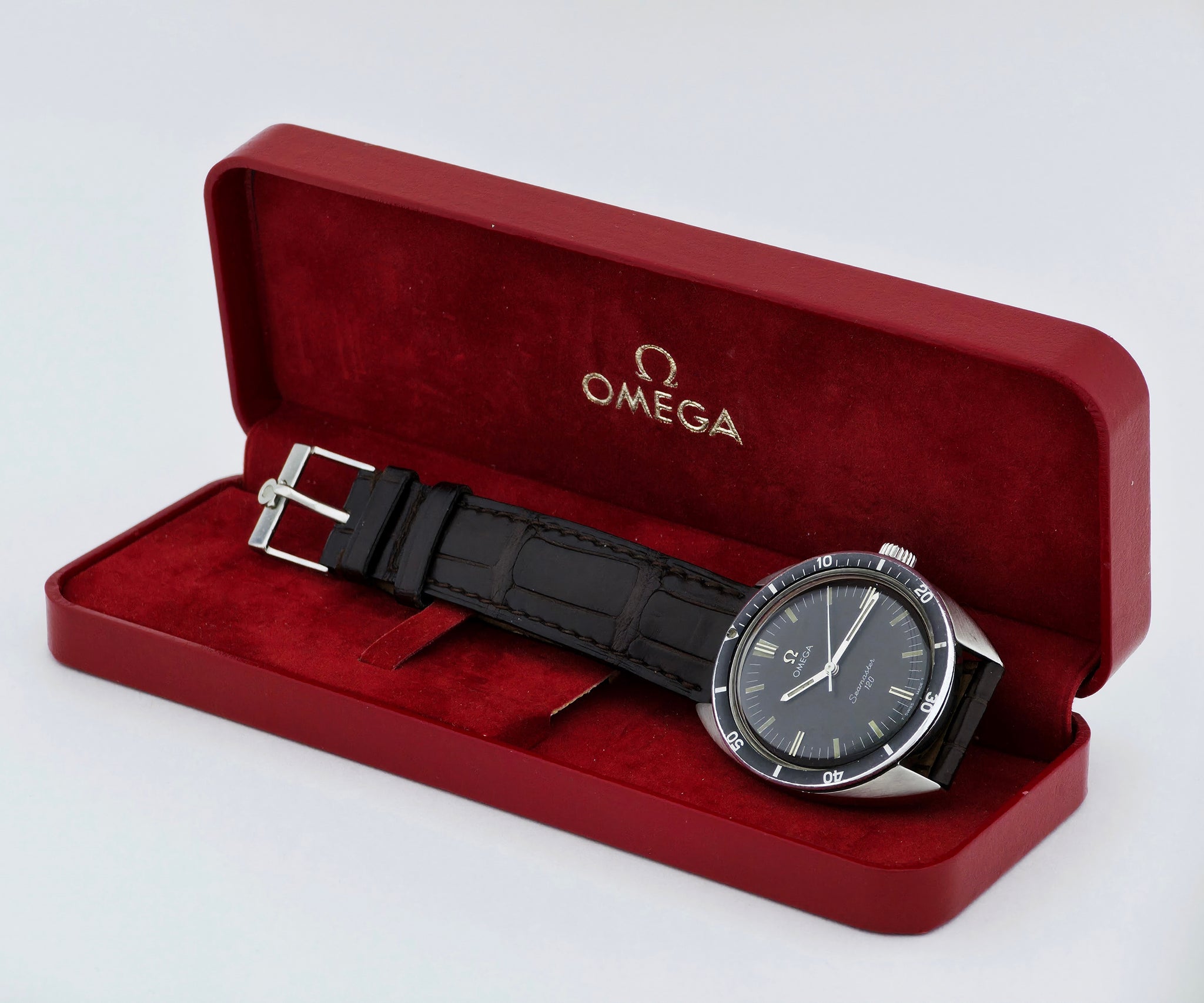 Vintage OMEGA Seamaster 120 mechanical Cal. 601 Steel case 36.5mm Ref: 135.027