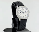 1940s Swiss Chronographe mechanical Excelsior Park 4.  Steel case 35.5mm
