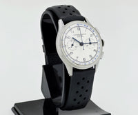 1940s Swiss Chronographe mechanical Excelsior Park 4.  Steel case 35.5mm