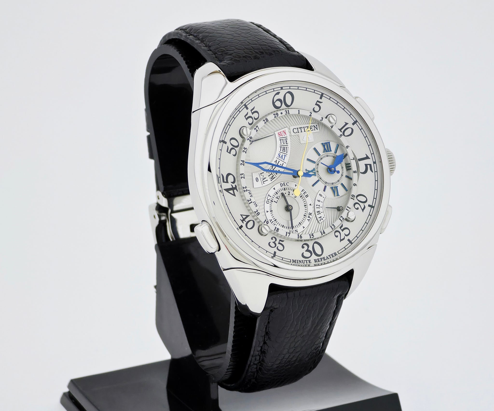 CITIZEN CAMPANOLA Minute Repeater Quartz 44mm Steel case 6766-T006710