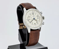 1940s Vintage CRYSLER & Co chronograph mechanical, Venus 175 Steel case 38mm