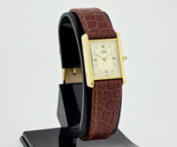 Cartier Must de Tank Vermeil Quartz 925 Argent & Gold plated Unisex watch 6 81006