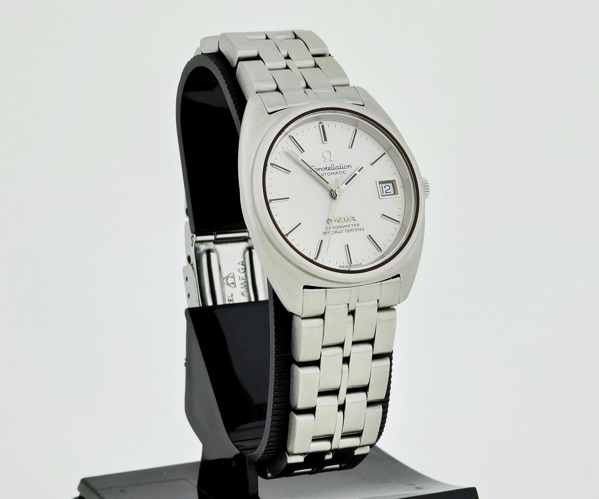1970s OMEGA Constellation chronometer Automatic Cal. 1011 Steel case 35mm Ref: 168.0056