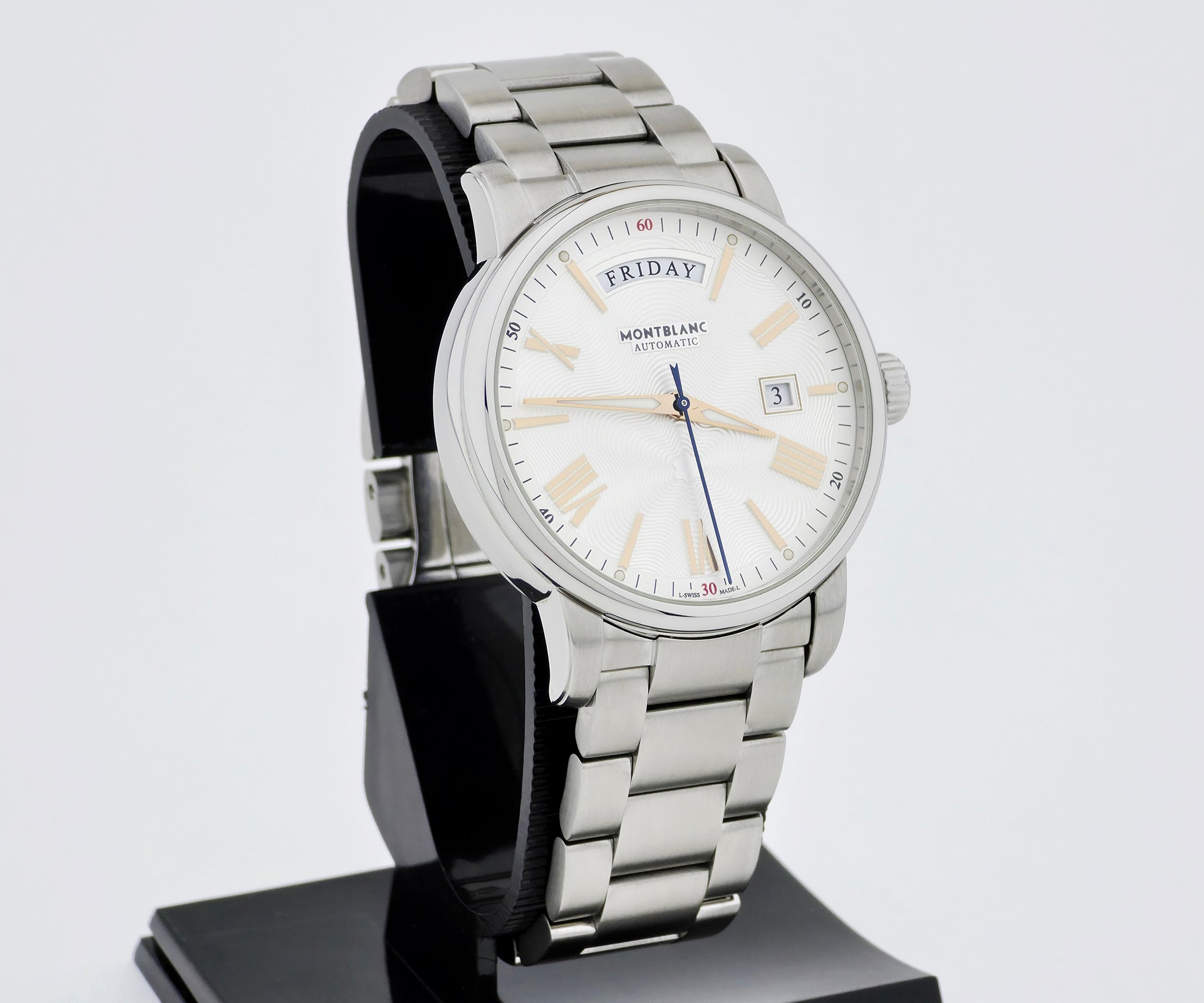 Montblanc Star 4810 Day-Date Automatic 40mm Steel Men's watch Ref: 7391