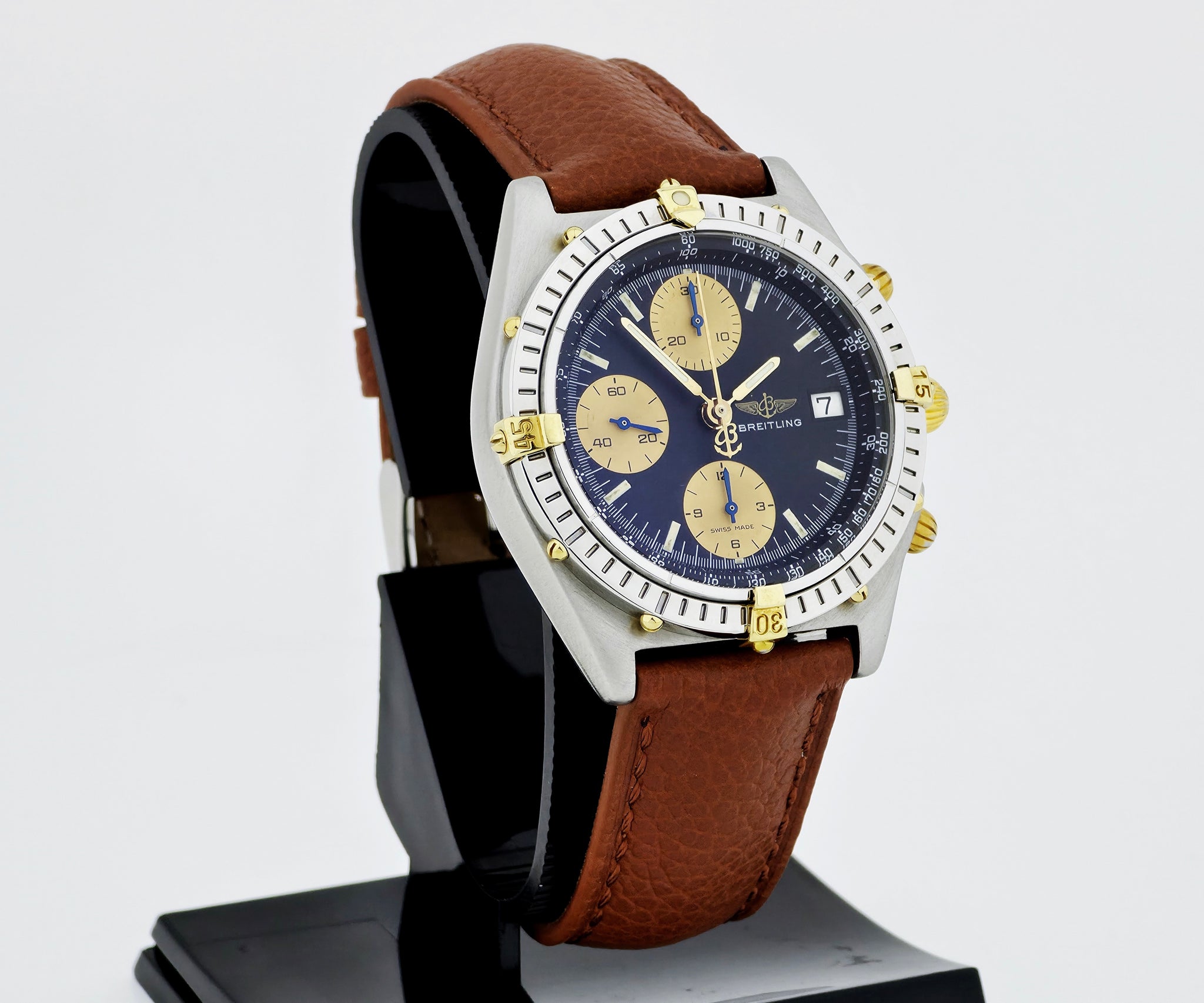 BREITLING Chronomat Chronograph Automatic 39mm Gold & Steel Men's watch 81950 A