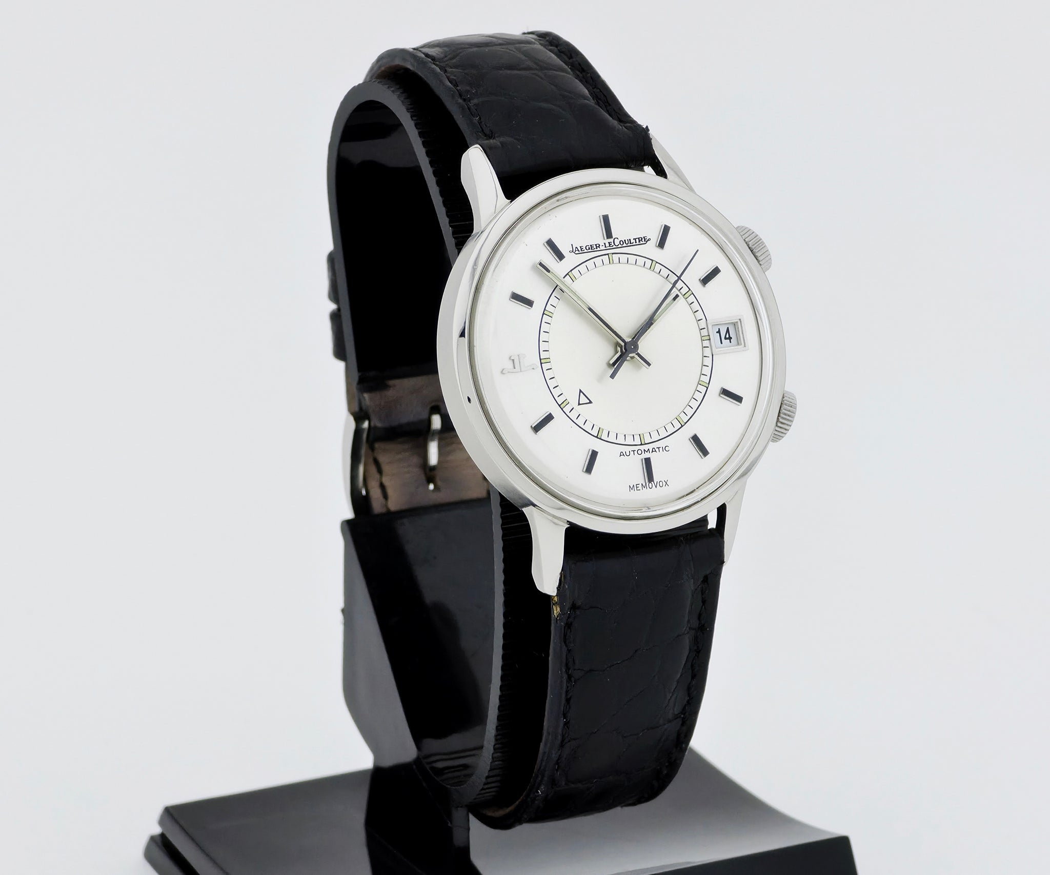 Jaeger-LeCoultre Memovox "Speed Beat" automatic Cal. 916 Steel case 37mm Ref: E875