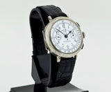 Vintage Eberhard & Co Chronograph mechanical Cal. 310-8. 925 Silver case 38mm Ref: 31008