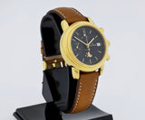 THEOREIN Chronograph automatic Cal. 7758 Moon phase, 38mm Gold plated case