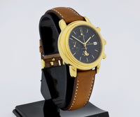 THEOREIN Chronograph automatic Cal. 7758 Moon phase, 38mm Gold plated case