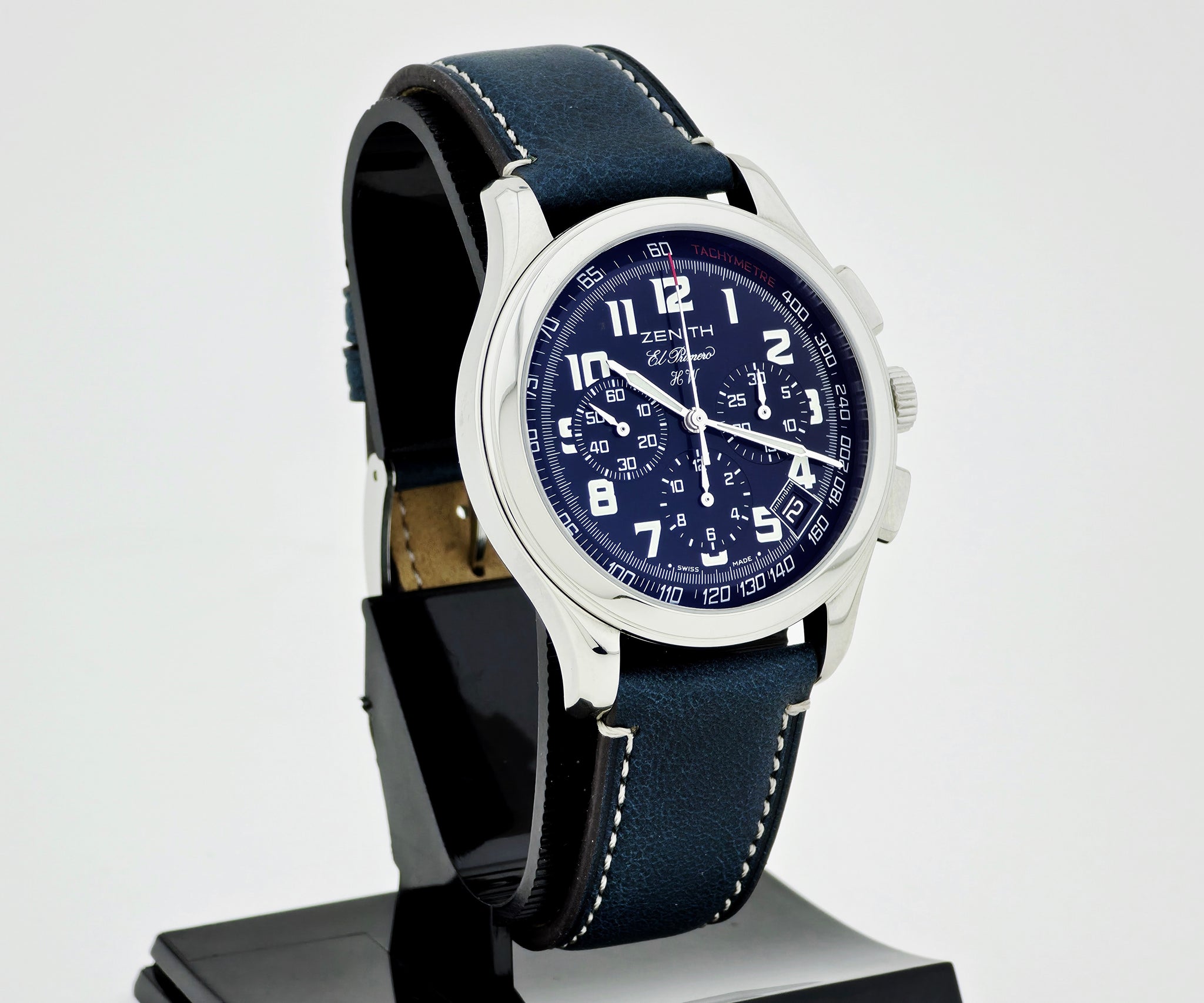 ZENITH El Primero Hand Wound Chronograph Mechanical Cal. 420 Steel case 40mm 01.0500.420