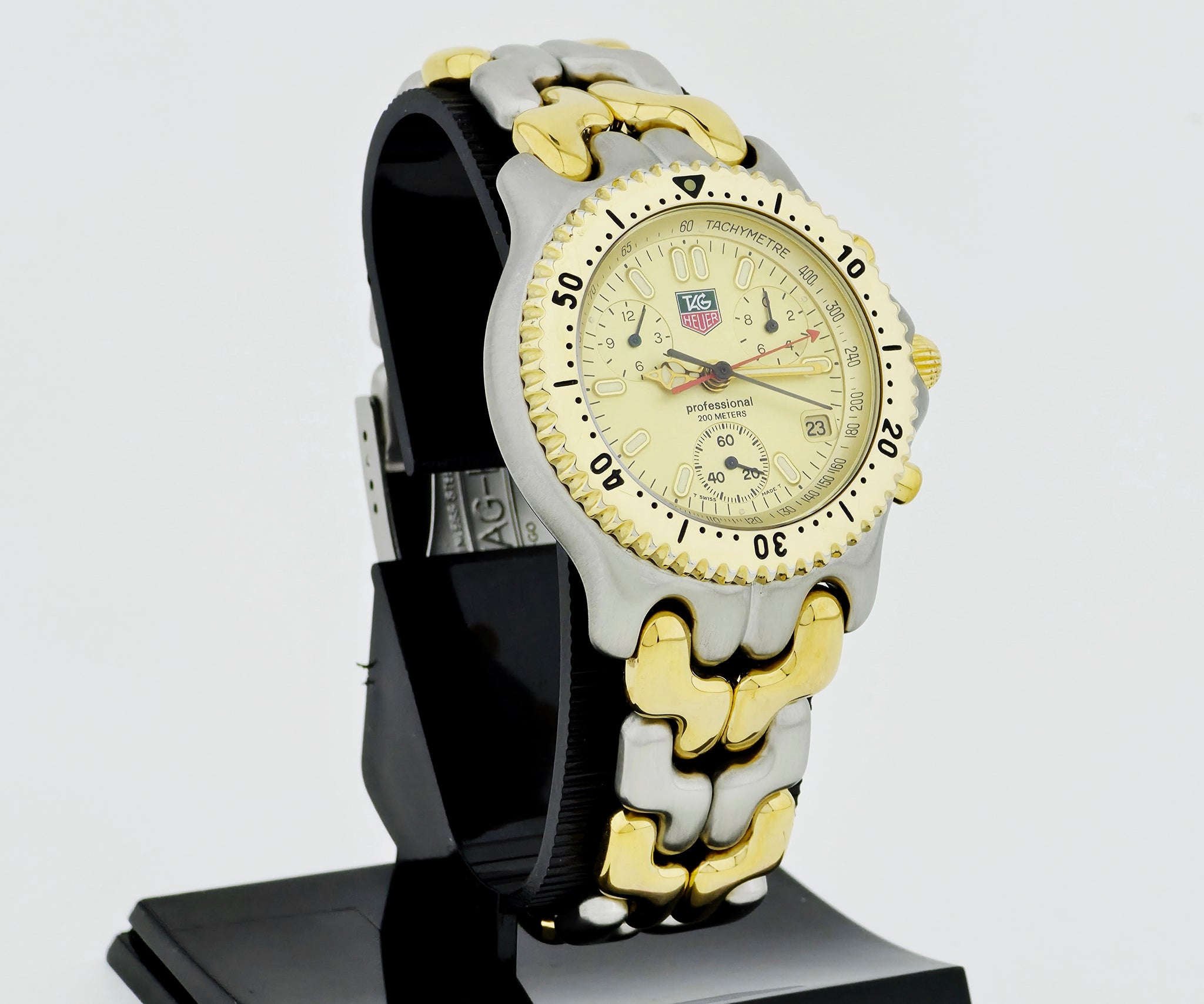 Tag Heuer Professional 200m Chronograph Quartz, Two-tone Men's watch CG1121-0