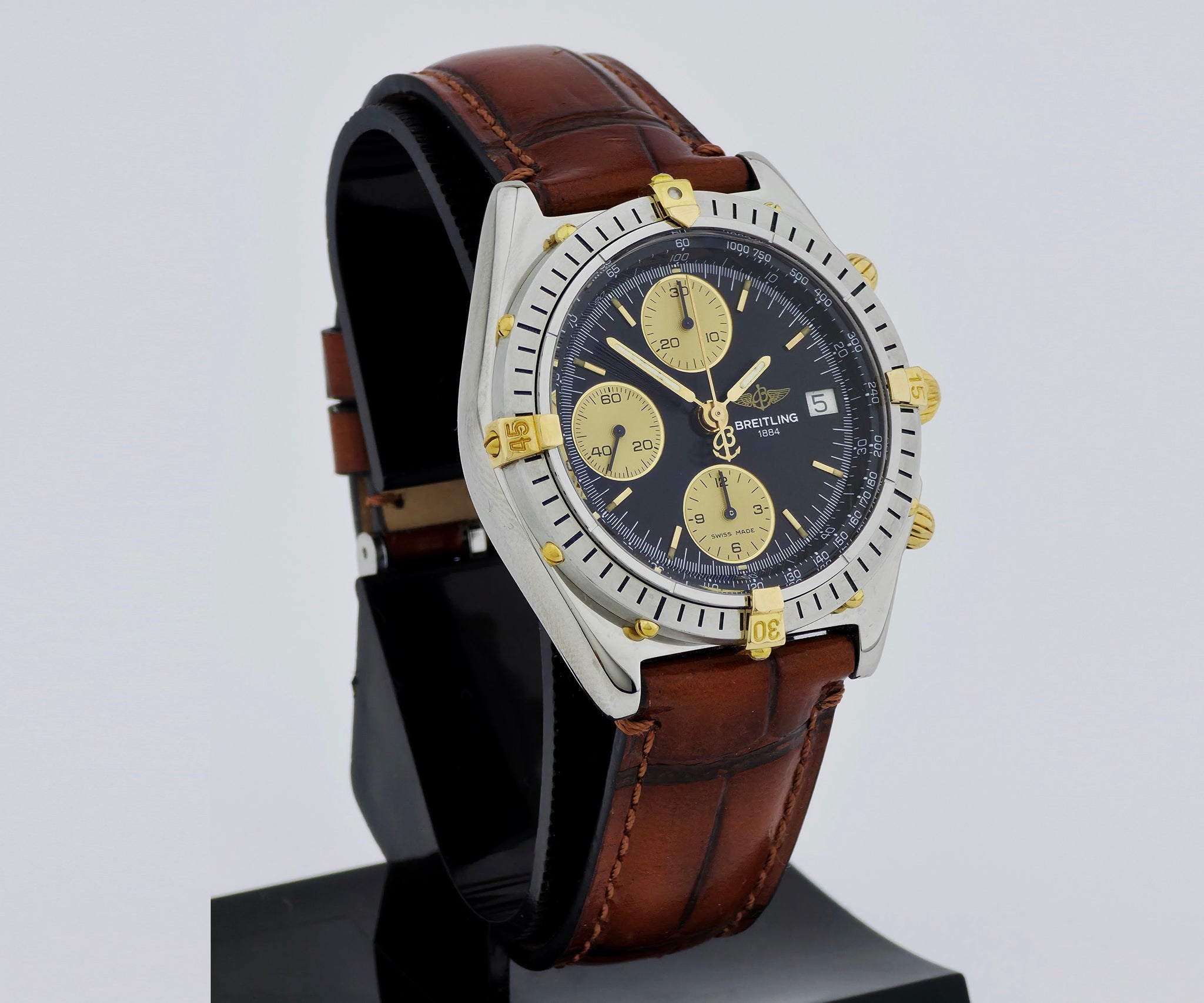 BREITLING Chronomat Chronograph Automatic 40mm Gold & Steel Men's watch B13048