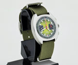 1970s AIRAIN chronograph mechanical Valjoux 7734 Stainless steel case 39.5mm