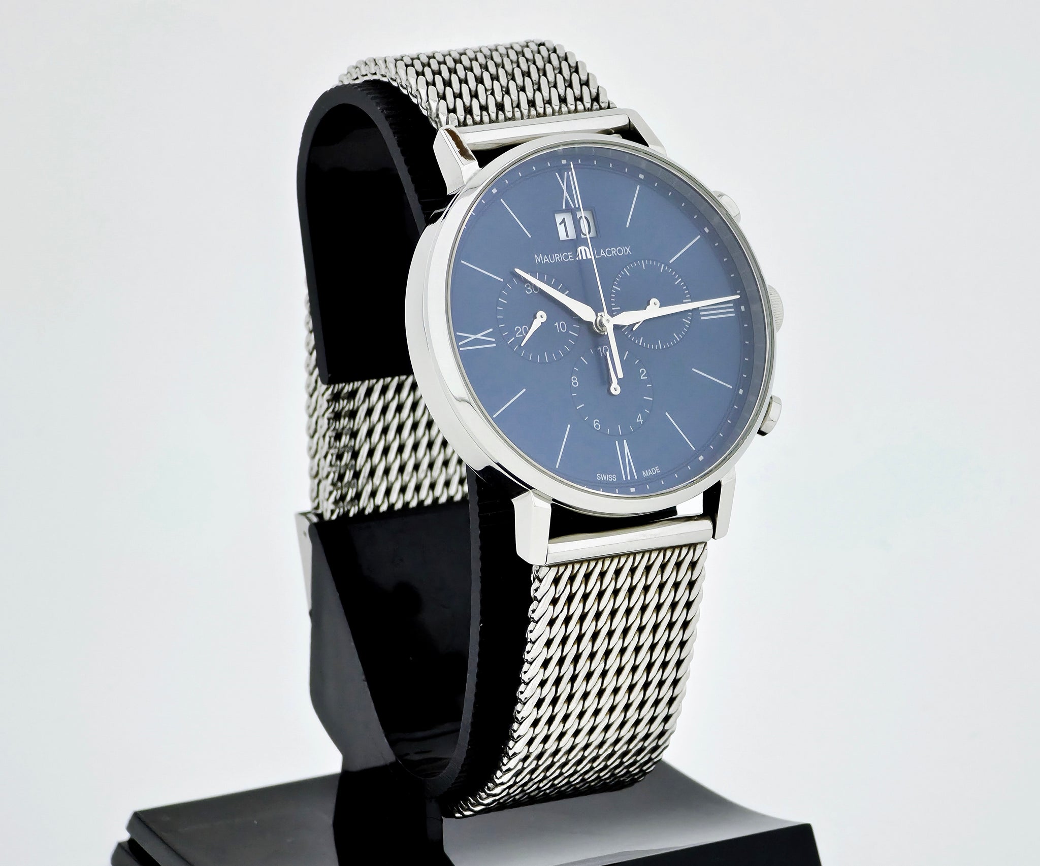 Maurice Lacroix Eliros Chronograph Quartz 40mm Steel Men's watch EL1088