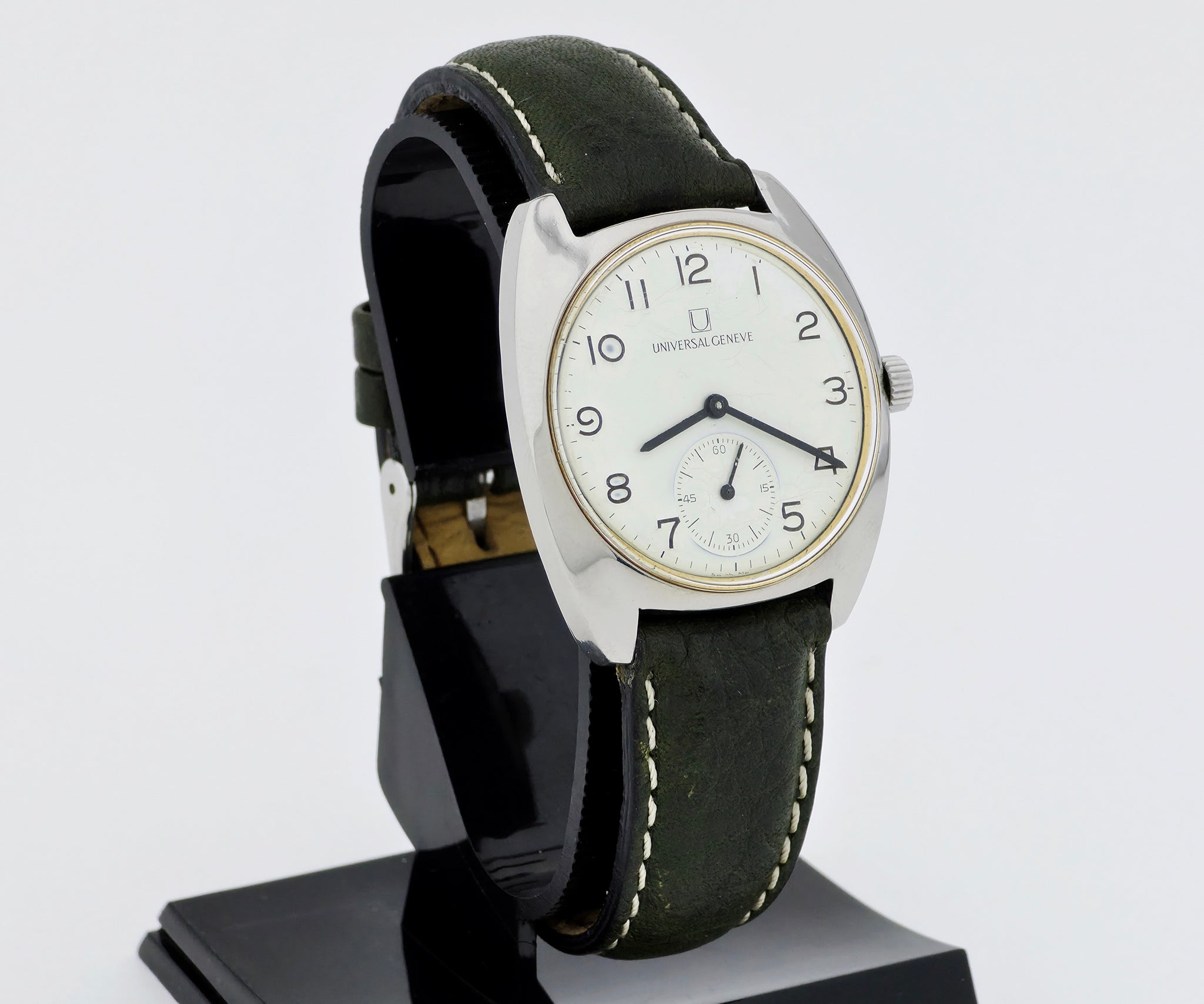 Universal Geneve Ferrovie Dello Stato 864 107 Mechanical Cal.64 Steel case 35mm