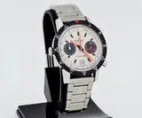 Vintage BREITLING Chrono-matic Valjoux Cal.12  Automatic 40mm steel Ref: 2110 Panda dial