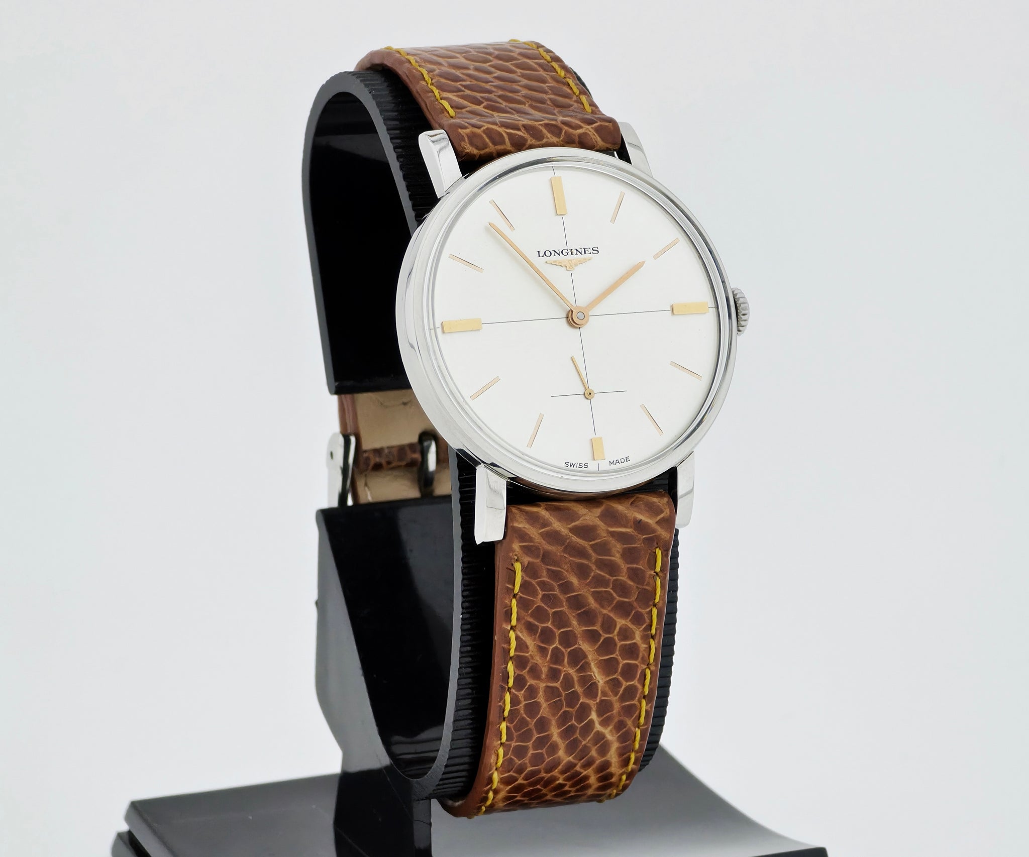 Vintage LONGINES mechanical Cal.30L Stainless steel case 35mm Ref: 8900